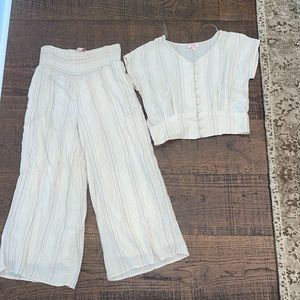 Gianni Bonnie Girls Size Large Matching Set